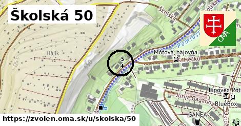 Školská 50, Zvolen