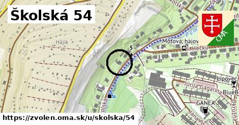 Školská 54, Zvolen