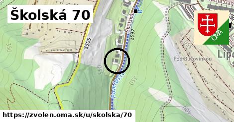 Školská 70, Zvolen