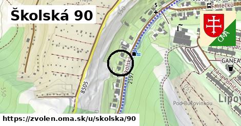 Školská 90, Zvolen