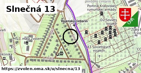 Slnečná 13, Zvolen