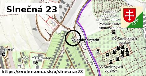 Slnečná 23, Zvolen