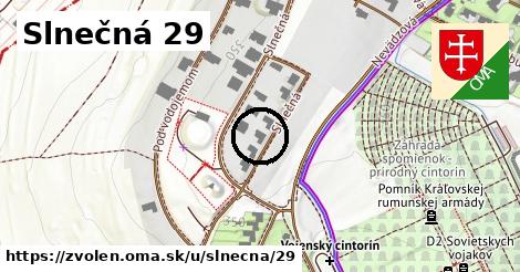 Slnečná 29, Zvolen