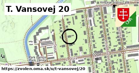 T. Vansovej 20, Zvolen