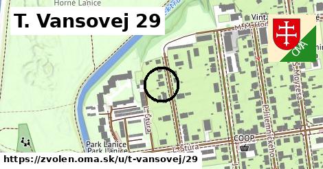 T. Vansovej 29, Zvolen