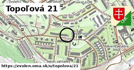 Topoľová 21, Zvolen