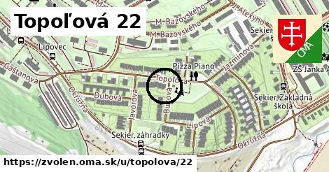 Topoľová 22, Zvolen