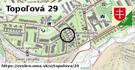 Topoľová 29, Zvolen