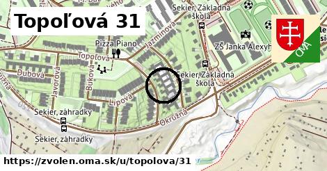 Topoľová 31, Zvolen