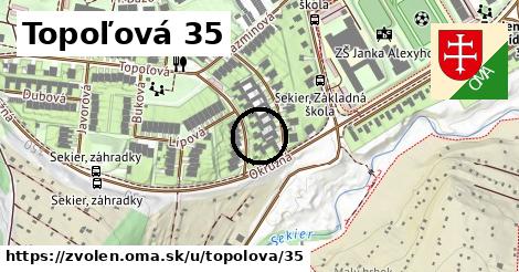 Topoľová 35, Zvolen