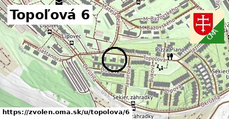 Topoľová 6, Zvolen