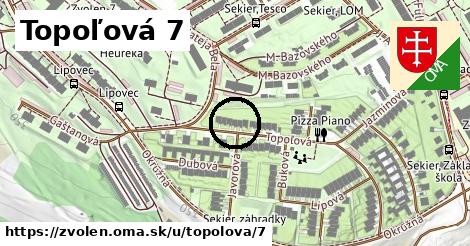 Topoľová 7, Zvolen