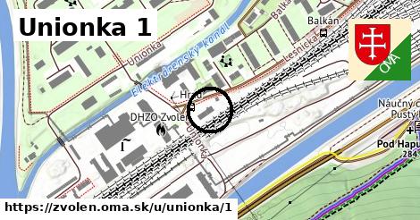 Unionka 1, Zvolen