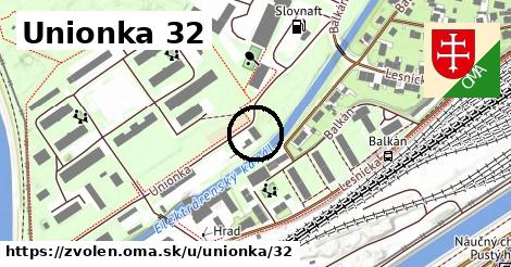 Unionka 32, Zvolen