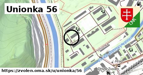 Unionka 56, Zvolen