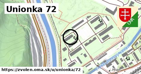 Unionka 72, Zvolen