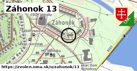 Záhonok 13, Zvolen