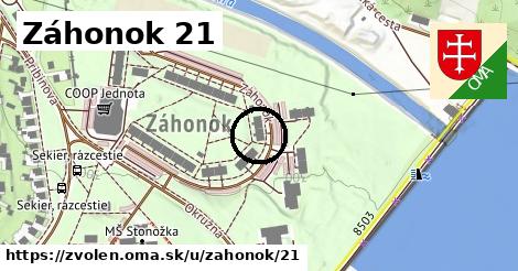 Záhonok 21, Zvolen