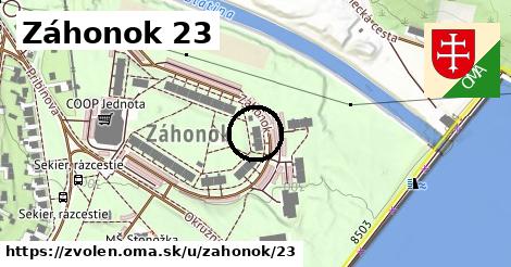 Záhonok 23, Zvolen