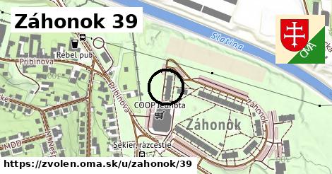 Záhonok 39, Zvolen