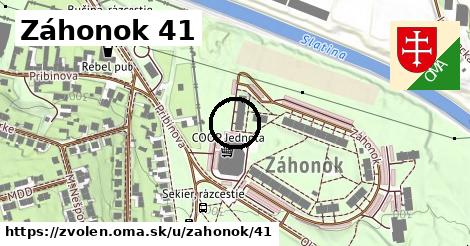 Záhonok 41, Zvolen