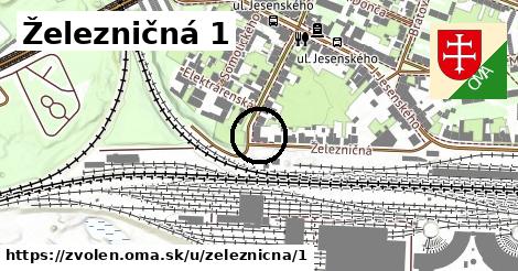 Železničná 1, Zvolen