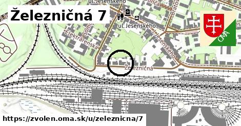 Železničná 7, Zvolen