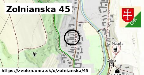 Zolnianska 45, Zvolen