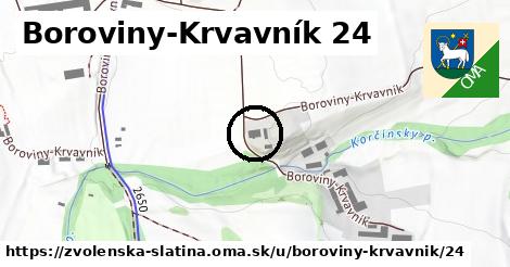 Boroviny-Krvavník 24, Zvolenská Slatina