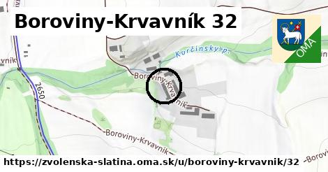 Boroviny-Krvavník 32, Zvolenská Slatina