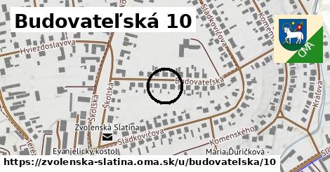 Budovateľská 10, Zvolenská Slatina