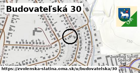 Budovateľská 30, Zvolenská Slatina