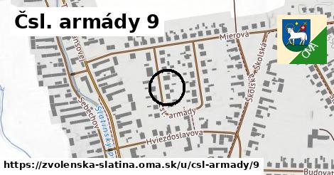 Čsl. armády 9, Zvolenská Slatina