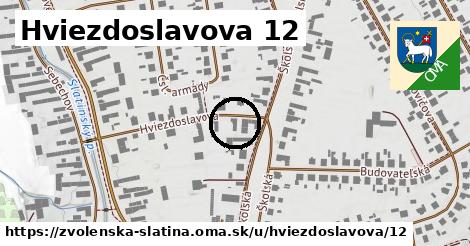 Hviezdoslavova 12, Zvolenská Slatina