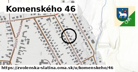 Komenského 46, Zvolenská Slatina