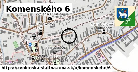 Komenského 6, Zvolenská Slatina