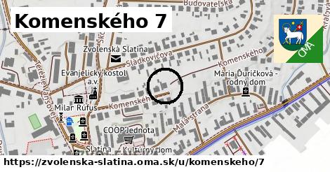 Komenského 7, Zvolenská Slatina