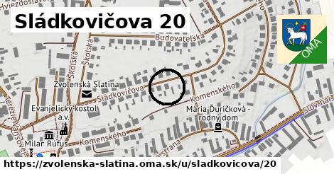 Sládkovičova 20, Zvolenská Slatina
