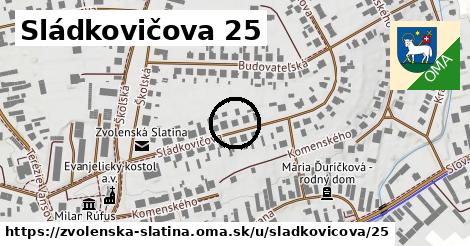 Sládkovičova 25, Zvolenská Slatina