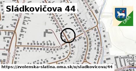 Sládkovičova 44, Zvolenská Slatina