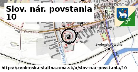 Slov. nár. povstania 10, Zvolenská Slatina