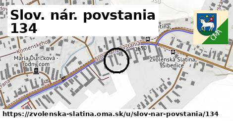 Slov. nár. povstania 134, Zvolenská Slatina