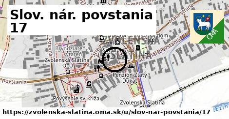 Slov. nár. povstania 17, Zvolenská Slatina