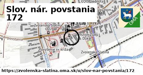 Slov. nár. povstania 172, Zvolenská Slatina