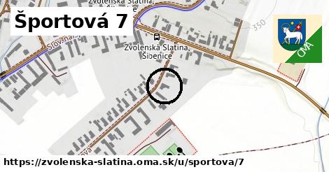 Športová 7, Zvolenská Slatina