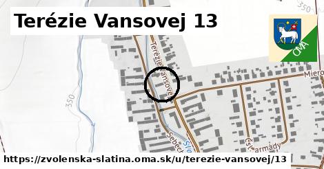 Terézie Vansovej 13, Zvolenská Slatina