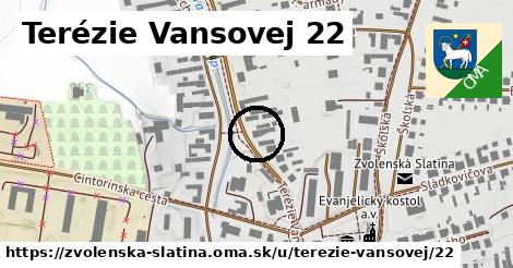 Terézie Vansovej 22, Zvolenská Slatina