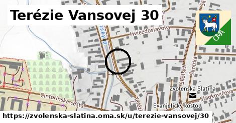 Terézie Vansovej 30, Zvolenská Slatina