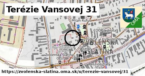 Terézie Vansovej 31, Zvolenská Slatina