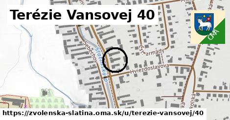 Terézie Vansovej 40, Zvolenská Slatina